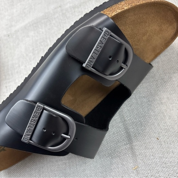Eastland Men\'s Black Cambridge Slide Sandals Shoes Size 12D main image 12